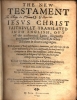 The New Testament, 1633